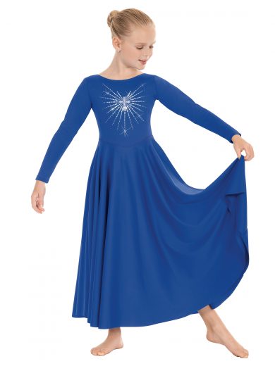thumbnail interactive-video image 1 of Eurotard 4" Wide Sequin Stretch Belt - Dance Costume Accessory For Liturgical & Performance 1 of 6