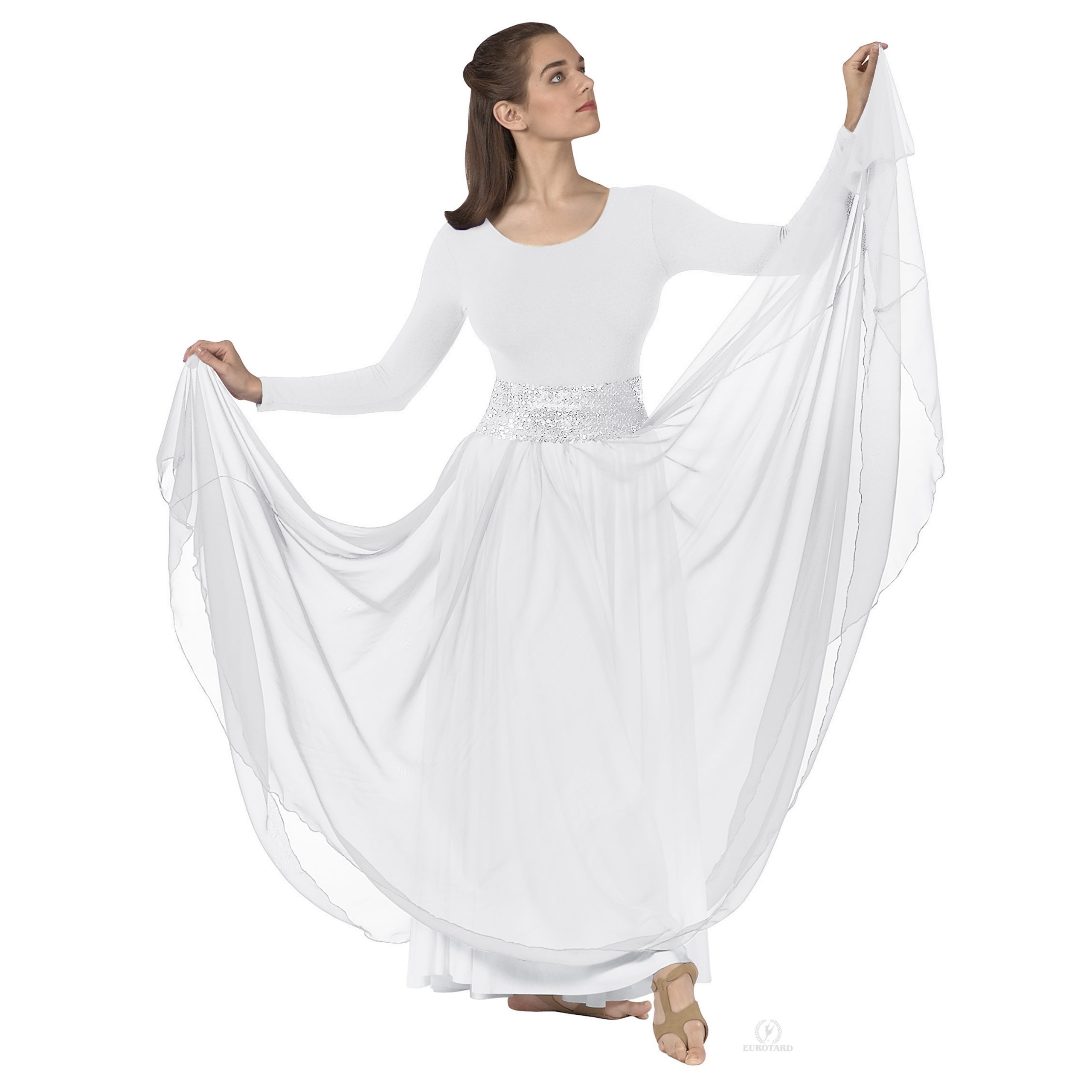 Eurotard Womens Plus Size Sheer Devotion Skirt Overlay – Dancewear NYC