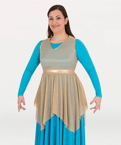 thumbnail image 2 of Eurotard 4" Wide Sequin Stretch Belt - Dance Costume Accessory For Liturgical & Performance 2 of 6